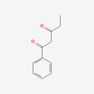 B1605474 1-Phenylpentane-1,3-dione CAS No. 5331-64-6