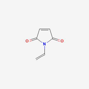 molecular formula C6H5NO2 B1605480 1-ethenylpyrrole-2,5-dione CAS No. 7685-94-1