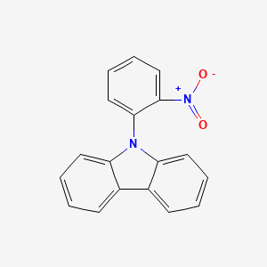 molecular formula C18H12N2O2 B1605489 9-(2-Nitrophenyl)carbazole CAS No. 6286-72-2