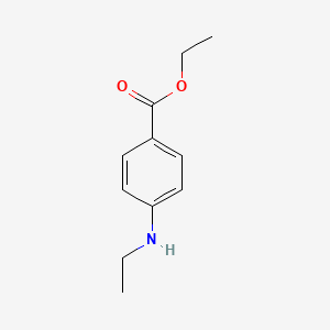 molecular formula C11H15NO2 B1605500 Ethyl 4-(ethylamino)benzoate CAS No. 42265-58-7