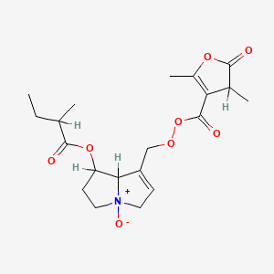 molecular formula C20H27NO8 B1605506 Latifoline N-oxide CAS No. 98752-06-8