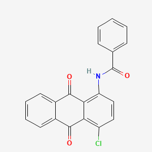 Benzamide, N-(4-chloro-9,10-dihydro-9,10-dioxo-1-anthracenyl)-