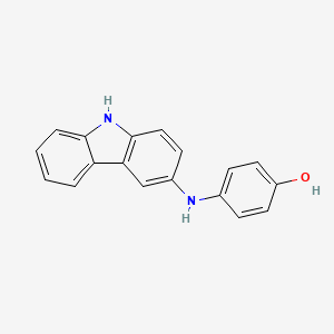 4-(9H-Carbazol-3-ylamino)phenol