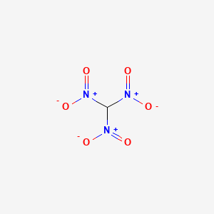 molecular formula CHN3O6 B1605510 Trinitromethane CAS No. 517-25-9
