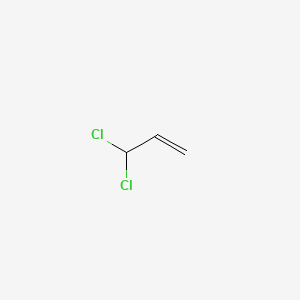 molecular formula C3H4Cl2 B1605511 1-Propene, 3,3-dichloro- CAS No. 563-57-5