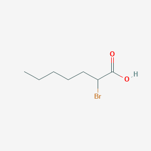molecular formula C7H13BrO2 B1605516 2-Bromoheptanoic acid CAS No. 2624-01-3