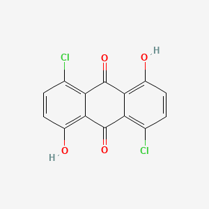 molecular formula C14H6Cl2O4 B1605523 1,5-Dichloro-4,8-dihydroxyanthraquinone CAS No. 6837-97-4