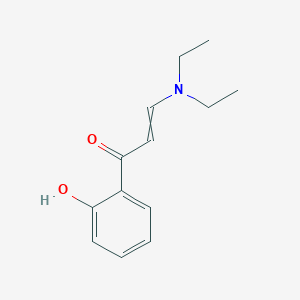 molecular formula C13H17NO2 B160553 3-(Diethylamino)-1-(2-hydroxyphenyl)prop-2-en-1-one CAS No. 1776-33-6