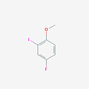 molecular formula C7H6FIO B1605530 4-Fluoro-2-iodoanisole CAS No. 3824-22-4