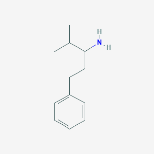 4-Methyl-1-phenylpentan-3-amine