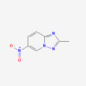 2-Methyl-6-nitro-[1,2,4]triazolo[1,5-a]pyridine