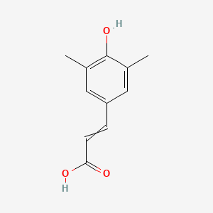 3-(4-Hydroxy-3,5-dimethylphenyl)prop-2-enoic acid