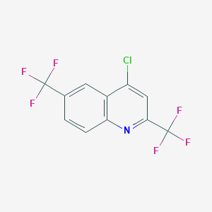 4-Chloro-2,6-bis(trifluoromethyl)quinoline