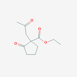 Ethyl 2-oxo-1-(2-oxopropyl)cyclopentanecarboxylate
