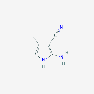 2-Amino-4-methyl-1H-pyrrole-3-carbonitrile