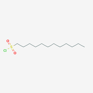 molecular formula C12H25ClO2S B160556 1-Dodecanesulfonyl chloride CAS No. 10147-40-7