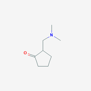 molecular formula C8H15NO B1605562 2-[(Dimethylamino)methyl]cyclopentanone CAS No. 6947-99-5
