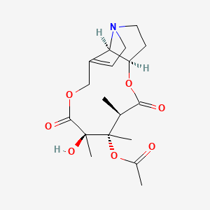 molecular formula C18H25NO7 B1605568 Spectabiline (Senecio) CAS No. 520-55-8