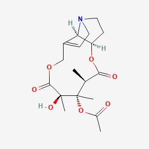 molecular formula C18H25NO7 B1605568 Spectabiline CAS No. 520-55-8