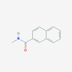 molecular formula C12H11NO B1605573 n-methyl-2-naphthamide CAS No. 3815-22-3