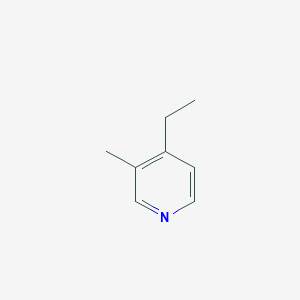 molecular formula C8H11N B1605594 4-Ethyl-3-methylpyridine CAS No. 20815-29-6