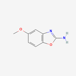 molecular formula C8H8N2O2 B1605595 2-Amino-5-methoxybenzoxazole CAS No. 64037-14-5