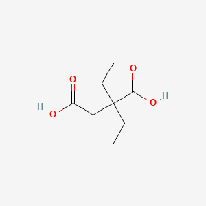 molecular formula C8H14O4 B1605603 2,2-Diethylbutanedioic acid CAS No. 5692-97-7