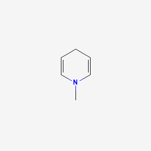 molecular formula C6H9N B1605608 Pyridine, 1,4-dihydro-1-methyl- CAS No. 33666-44-3
