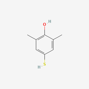 molecular formula C8H10OS B1605611 4-Mercapto-2,6-dimethylphenol CAS No. 43132-86-1
