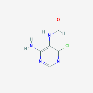 N-(4-amino-6-chloropyrimidin-5-yl)formamide