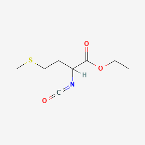 Ethyl 2-isocyanato-4-(methylthio)butyrate
