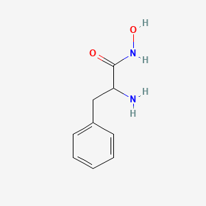 molecular formula C9H12N2O2 B1605626 DL-Phenylalanine hydroxamate CAS No. 36207-44-0
