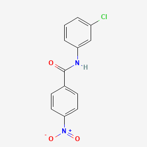 Benzamide, N-(3-chlorophenyl)-4-nitro-