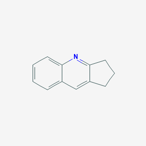 molecular formula C12H11N B1605635 2,3-dihydro-1H-cyclopenta[b]quinoline CAS No. 5661-06-3