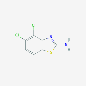 molecular formula C7H4Cl2N2S B160564 2-氨基-4,5-二氯苯并噻唑 CAS No. 1849-71-4