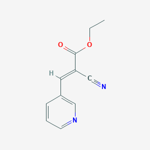 Ethyl 2-cyano-3-(3-pyridinyl)acrylate