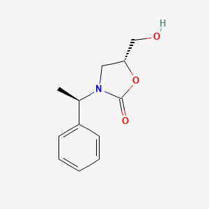 (5R)-5-(hydroxymethyl)-3-[(1R)-1-phenylethyl]-1,3-oxazolidin-2-one