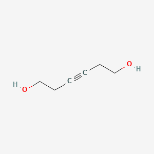 molecular formula C6H10O2 B1605650 Hex-3-yne-1,6-diol CAS No. 85655-98-7