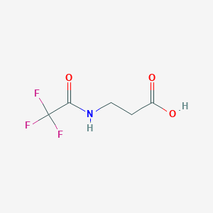 molecular formula C5H6F3NO3 B1605651 3-(2,2,2-Trifluoroacetamido)propanoic acid CAS No. 50632-82-1