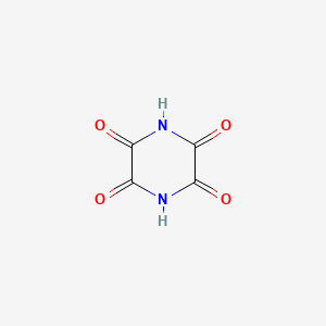 molecular formula C4H2N2O4 B1605654 Piperazine-2,3,5,6-tetrone CAS No. 49715-78-8