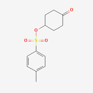 molecular formula C13H16O4S B1605655 4-Oxocyclohexyl 4-methylbenzenesulfonate CAS No. 23511-04-8