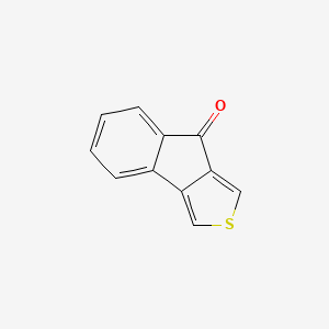 molecular formula C11H6OS B1605656 8h-Indeno[1,2-c]thiophen-8-one CAS No. 23062-43-3