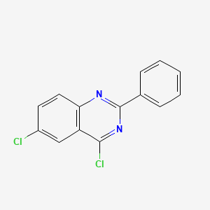 molecular formula C14H8Cl2N2 B1605665 4,6-Dichloro-2-phenylquinazoline CAS No. 54665-93-9