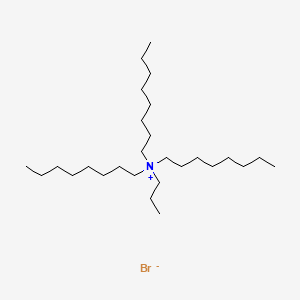molecular formula C27H58BrN B1605670 Trioctylpropylammonium bromide CAS No. 24298-17-7