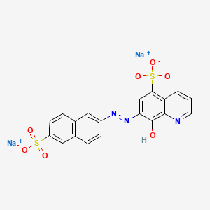 molecular formula C19H13N3NaO7S2 B1605673 CID 156588396 CAS No. 56932-43-5
