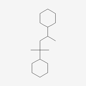 Cyclohexane, 1,1'-(1,1,3-trimethyl-1,3-propanediyl)bis-