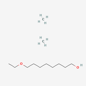 molecular formula C12H30O2 B1605678 8-ethoxyoctan-1-ol;methane CAS No. 68603-25-8