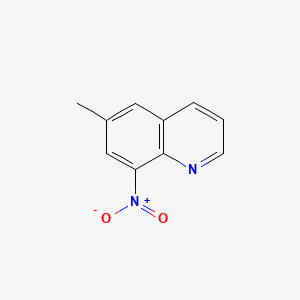 molecular formula C10H8N2O2 B1605682 6-Methyl-8-nitroquinoline CAS No. 68420-92-8