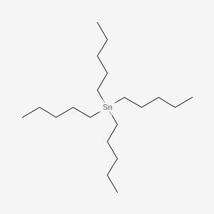 molecular formula C20H44Sn B1605684 Tetra-n-pentyltin CAS No. 3765-65-9