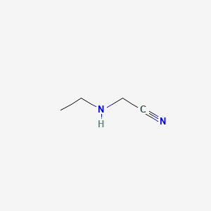 molecular formula C4H8N2 B1605690 Acetonitrile, (ethylamino)- CAS No. 24426-40-2